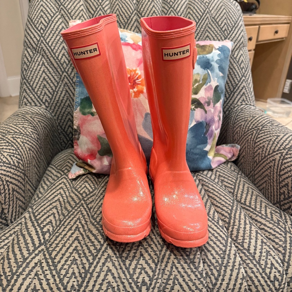 Pink Hunter Boots